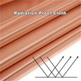 thumbnail image 2 of 1/2/5 Meter  EMF Protection Pure Copper Fabric-Blocking RFID Radiation Singal Wifi EMI EMP RF, 2 of 6