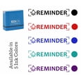 thumbnail image 7 of Printtoo Reminder Self Inking Rubber Stamp Pre-Inked Office Stamp- Home Office Business Stationery, Black- 42 x 9 mm, 7 of 7