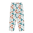 thumbnail image 5 of Naloa Floral Strawberr Print Women’s Ultra-Soft Comfy Pajama Lounge Pants with Pockets & Drawstring, 5 of 8