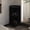 Black, variant on Black Corner Bar Cabinet, Spacious Compartments / Create Sophisticated Home Bar