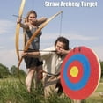 thumbnail image 3 of Straw Shooting Target Grass Straw Target Bow Arrows Shooting Aiming Practice Target For Outdoor Sports Shooting, 3 of 7