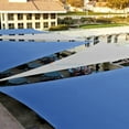 thumbnail image 5 of Sunshades Depot 18' x 18' x 25.5' Sun Shade Sail Right Triangle Permeable Canopy Blue Custom Size Available Commercial Standard, 5 of 6