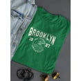 thumbnail image 3 of Brooklyn Retro College T-Shirt Women -Image by Shutterstock, Female Small, 3 of 4