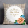 thumbnail image 3 of Funda de almohada decorativa cuadrada clásica de moda con diseño de rosas para sala de estar, sofá, cojín, decoración del hogar, 3 of 5