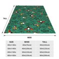 thumbnail image 5 of Bingfone Cartoon Air Transportation Print Flannel Fleece Blanket Throw Blanket For Bed,Sofa,Couch,Travel,Camping(60"X50"), 5 of 9