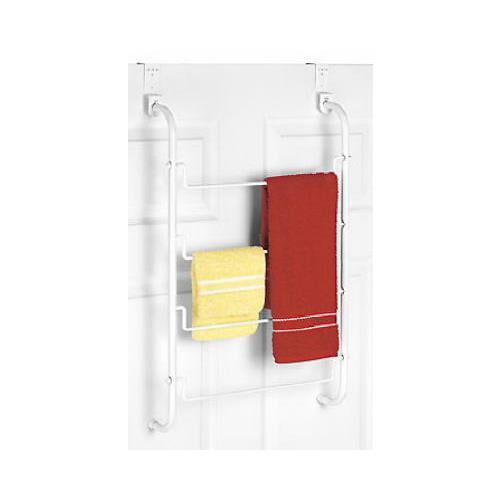 Whitmor Over the Door Towel Rack White