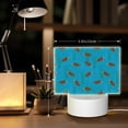 thumbnail image 6 of Cauagu Sea Turtle for Rectangle Acrylic Night Light - Acrylic Modern Bedside Light with LED Light Lamp Base - Decorative Night Lamp for Restaurant Bar Cafe Shop, 6 of 9