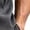 Dark Gray, variant on Men 2 Piece Suits Set Button Stand Up Collar Short Sleeves Tops Long Pants Solid Color Casual Business Outfit Dark Gray M