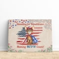 thumbnail image 3 of Republican Abyssinian Making Meow Count Election 2024 Horizontal Matte Canvas Poster Cat Lover Kitten Owner Gifts Wall Art Home Decor - 01002, 3 of 5
