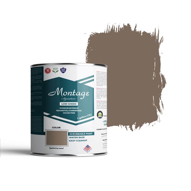 Montage Signature Interior/Exterior EcoFriendly Paint, Riverstone