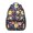 Pioneer Flower Floral Print Pattern, variant on Pioneer Flower Floral Print Pattern Backpack for School, Cute School Bag with Adjustable Shoulder Straps and Padded Back, 15.3"x11"x6.7"