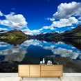 thumbnail image 3 of wall26 - Beautiful Nature Norway Natural Landscape. - Removable Wall Mural | Self-Adhesive Large Wallpaper - 66x96 inches, 3 of 6