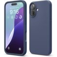 thumbnail image 1 of KOMI Compatible with iPhone 16 Pro Max Case, Premium Liquid Silicone Case, Full Body Protective Cover, Shockproof, Slim Phone Case, Anti-Scratch Soft Microfiber Lining, 6.9 inch Jean Indigo, 1 of 5