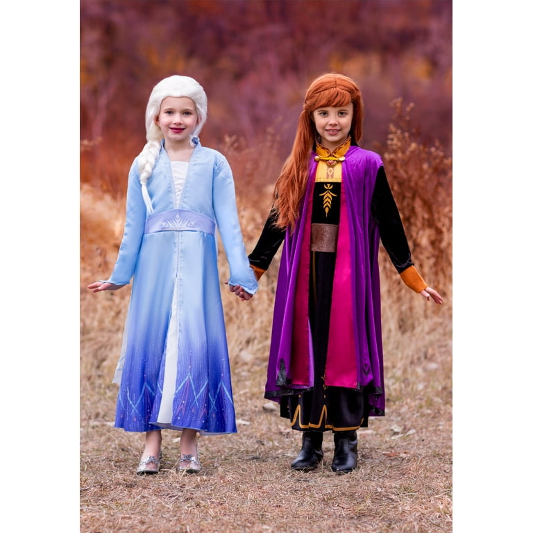 Frozen 2 Girls Anna Deluxe Costume - Walmart.com