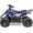 Blue, variant on MotoTec Rex 110cc 4-Stroke ATV with Rear Rack
