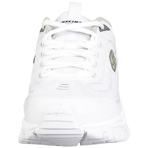 Skechers Men s Energy Afterburn Lace Up Sneaker White 13 M US Walmart