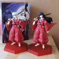 thumbnail image 2 of Warring States Yujia Grass Dientes Naturales Inuyasha Pelo Blanco Negro Capítulo Final Figura En Caja △, 2 of 4