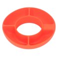 thumbnail image 5 of Bandeja para servir refrigerios, recipiente de silicona para servir frutas divididas, recipiente para vaso, 40oz, 30oz, naranja, 5 of 5