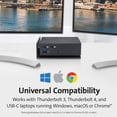 thumbnail image 2 of Estación de acoplamiento Kensington K37010NA USB-C/Thunderbolt 3 100W, 2 of 7