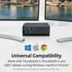 thumbnail image 2 of Estación de acoplamiento Kensington K37010NA USB-C/Thunderbolt 3 100W, 2 of 7