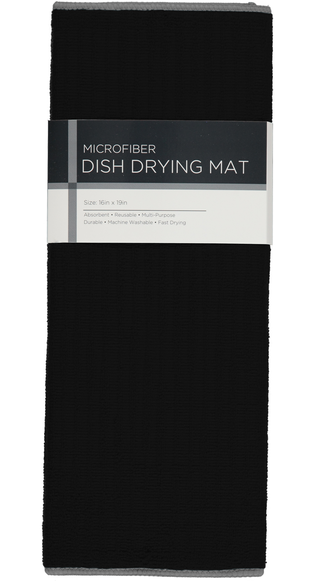 EZI Ultra Absorbent Reversible Microfiber Dish Drying Mat