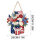 thumbnail image 3 of Colgante de Madera Patriótico para El Día de La Independencia: Decoración para El Hogar Al Estilo Americano, Ideal para Paredes o Puertas Interiores. Pieza Colgante Artesanal de Madera para Una Decor, 3 of 7