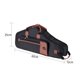 thumbnail image 2 of Soporte para exteriores Andoer® 1680D Resistente Al Agua Tela Oxford Bolsa Acolchado De Algodón Avanzada Telas Sax Caso Suave Hombro Ajustable Correas De Bolsillo Para Saxofón Alto Abody Soporte para exteriores, 2 of 6