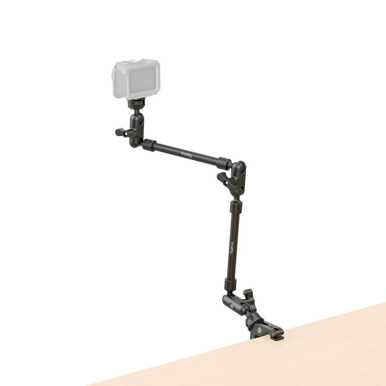 YAYOYA 22\ Magic Arm Camera Mount, Articulating Arm Tripod Clamp w Thread Adapter, Friction Camera Boom Arm, Overhead Desk Mount Clamp Stand for Phone, Webcam, Mic, Video Rig, Tripod Light YAYOYA 22\ Magic Arm Camera Mount, Articulating Arm Tripod Clamp w Thread Adapter, Friction Camera Boom Arm, Overhead Desk Mount Clamp Stand for Phone, Webcam, Mic, Video Rig, Tripod Light