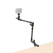 SMALLRIG 22 Magic Arm w Clamp, Overhead Phone Mount, Flexible Desk Camera Mount & Clamp, Articulating Friction Boom Arm w Thread Adapter, for Light, Webcam, Mic, Action Camera 4766