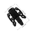 thumbnail image 2 of BESTYASH 2Pcs Quick Connect Heater Hose Connector for Car Auxiliary Water Tank Coolant Outlet Black, 2 of 8