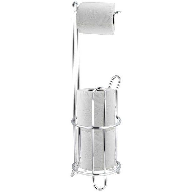 Home Basics Chrome Toilet Paper Holder