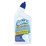 (2 pack) The Works Classic Clean Liquid Toilet Bowl Cleaner 24 floz