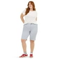 thumbnail image 2 of Lee Women's Plus Size 9" Chino Bermuda Shorts, 2 of 6