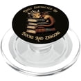 thumbnail image 1 of PopSockets PopGrip para MagSafe se distrae fácilmente con libros y dragones, 1 of 5