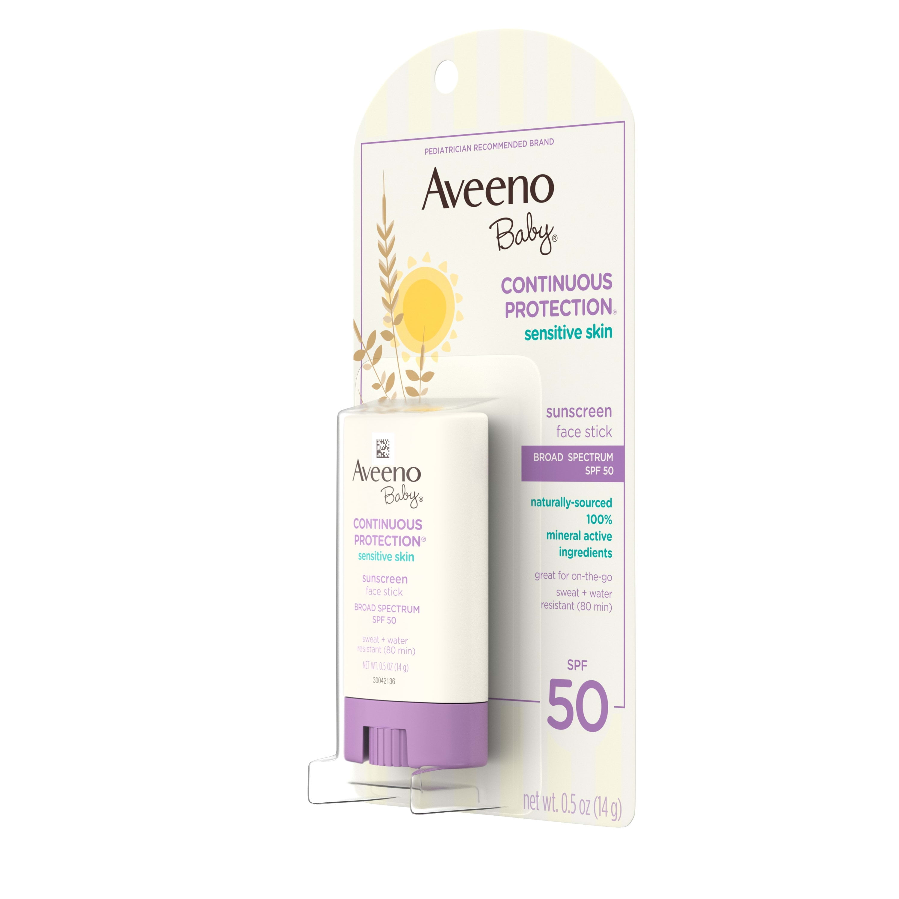 aveeno baby face stick