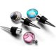 thumbnail image 4 of ZHAOCHENG Paquete de 3 tapones decorativos para vino, tapón para botella de vino con hermosos tapones de vidrio artístico para botellas de bebidas para regalos, bar, 4 of 5