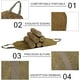 thumbnail image 1 of Bolsa de leña para chimenea, cesta de leña de lona sólida, cesta de leña para llevar leña, accesorios para chimenea para estufa de leña, 94*46cm ZefeiWu 8390611274306, 1 of 1