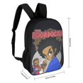thumbnail image 2 of The Boondocks Backpack Rucksack Book Bag Schoolbag Shoulder Bag Casual Hiking Daypack 17 Inch, 2 of 8