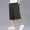 c01Black, variant on (L-5XL) Men's Big and Tall Elastic Waist Casual Summer Light Weight Sweat Relaxed Fit Work Loose Casual Jogger Shorts Brown L