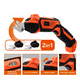 thumbnail image 2 of Tijera electrica Inalámbrica BLOOSOM para cortar Lamina tela naranja, 2 of 4