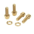 thumbnail image 3 of Disk Brake Screw Washers Set, Screw Washers Set M6 18mm Small Light 4 Sets  For Mountain Bike Gold, 3 of 8