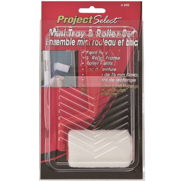 Linzer A8102 Roller and Tray Set, Mini Size