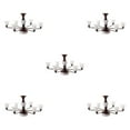 thumbnail image 2 of ZheElen Trendy Chic Miniature Chandelier Ceiling Lamp Model Layout Decor Accessories Bronze Warm Light 8.2x4.5cm 5Set, 2 of 6