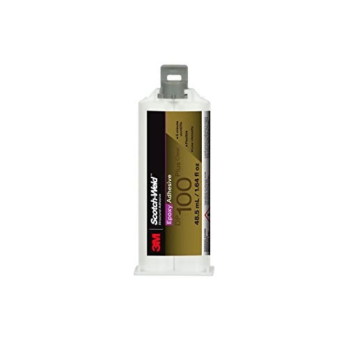 Adhesivo epóxico 3M Scotch-Weld DP100 Plus transparente Duo-Pa de 48,5 ml