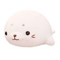 thumbnail image 1 of Lindo juguete de peluche de foca, almohada de abrazo de foca súper suave, regalo de animal de peluche de foca gordita para niños, niñas, niños, bebés y niños pequeños (19,7 pulgadas/50 cm), 1 of 3