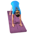 thumbnail image 3 of 72x24-Inch 6mm TPE Non-Slip Professional Yoga Mat, 3 of 4
