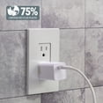 thumbnail image 4 of Scosche SHPDC30FWT-SP Power Delivery 30W USB-C GaN Tech Fast Charging Wall Adapter w/ Folding Plugs, 4 of 8