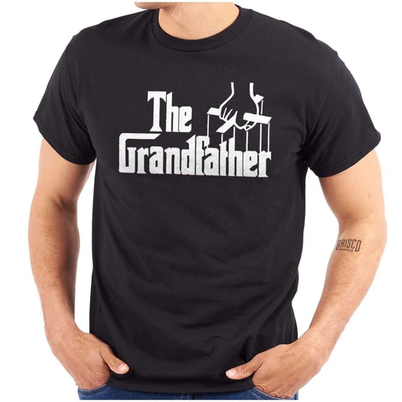 Grandfather Italian Mafia Puppet Men's Graphic T Shirt Tees Brisco Brands X