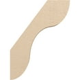 thumbnail image 3 of Ekena Millwork 3"W x 18"D x 24"H Carmel Rough Cedar Woodgrain TimberThane Knee Brace, Primed, 3 of 6