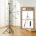 thumbnail image 2 of Qiyester Phone Tripod 66 inch Adjustable Horizontal Overhead Tripod with Storage Bags for Recording/watching/vlog, 2 of 10